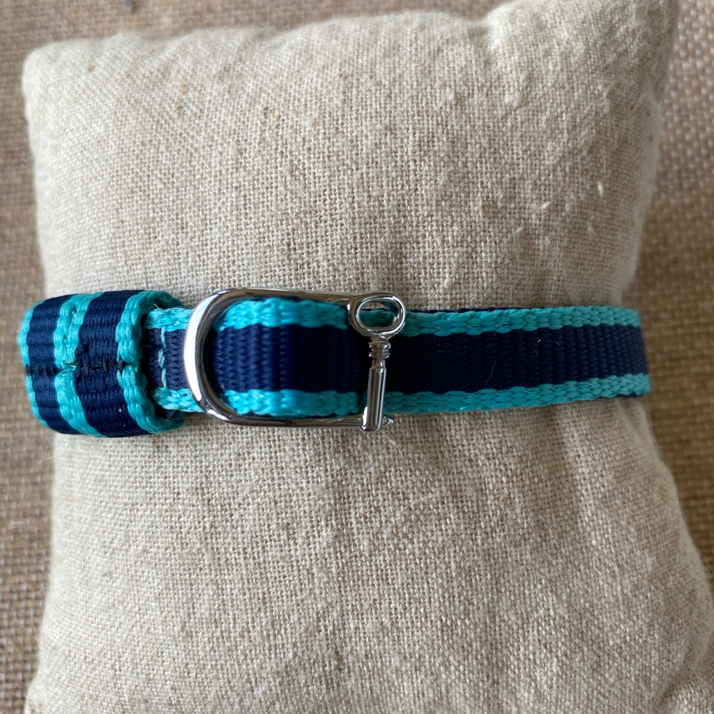 Keep Collective Woven Navy/Turquoise Bracelet